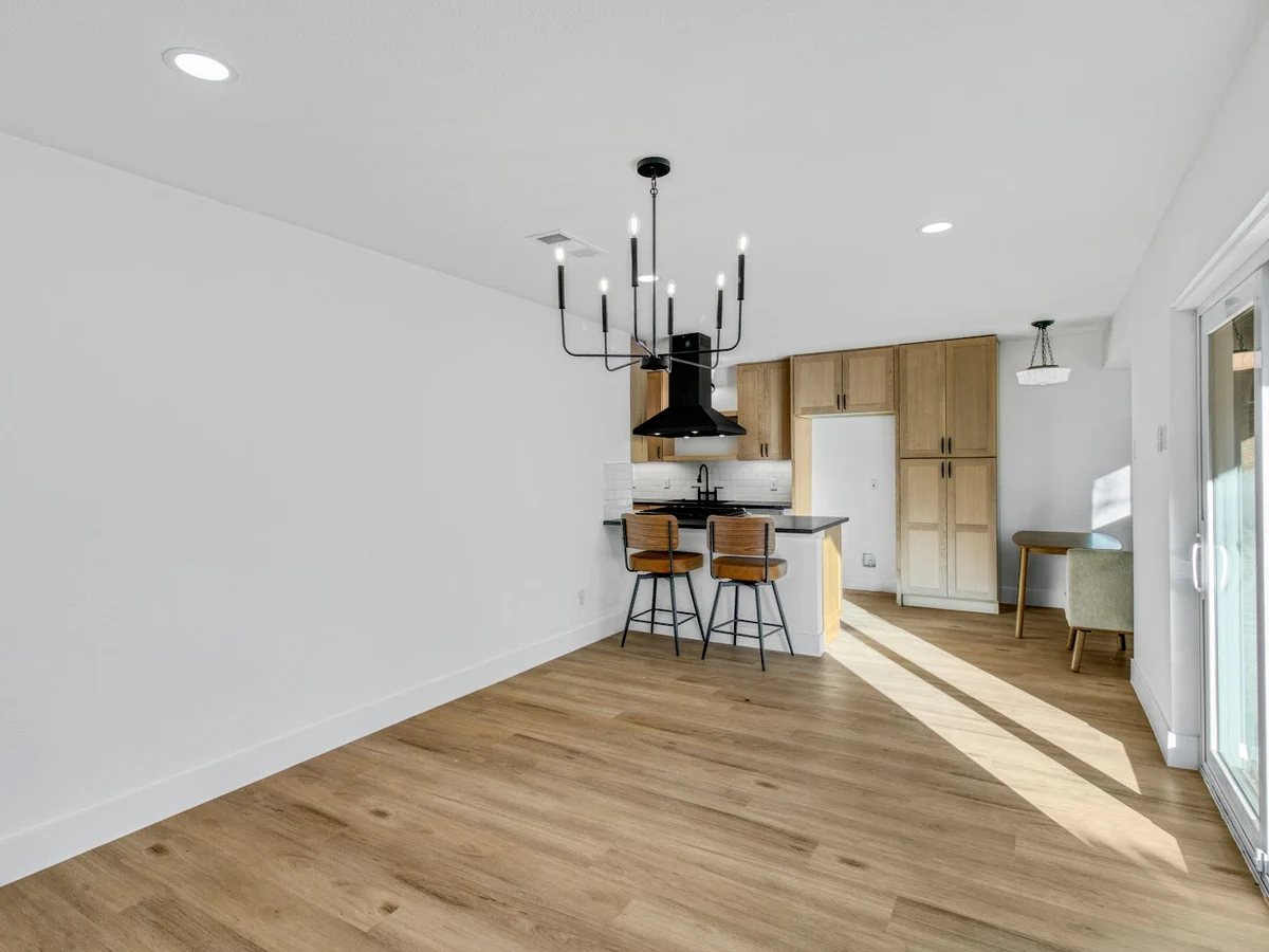Lantern team at work on a flooring install project